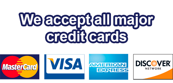 All Major Credit Cards